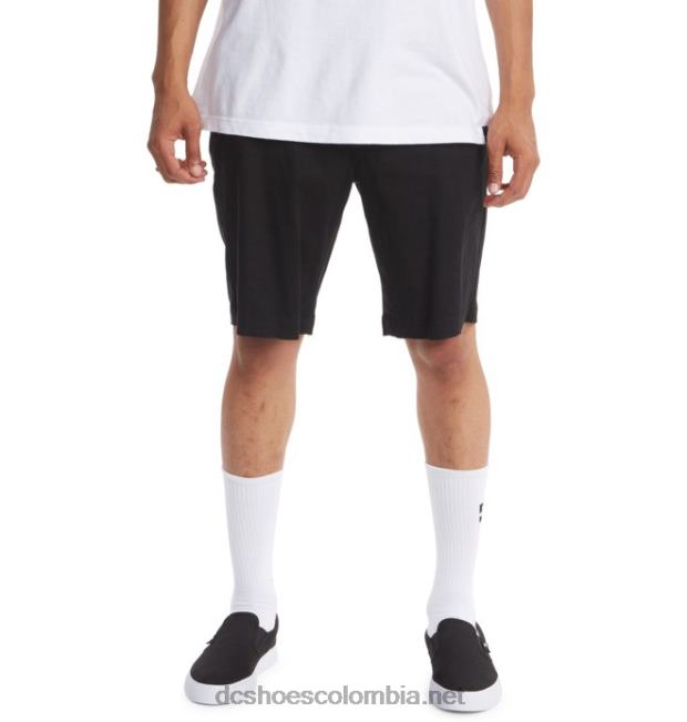 shorts chinos de trabajo para hombre negro DC Shoes X4RB0161