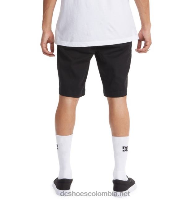 shorts chinos de trabajo para hombre negro DC Shoes X4RB0161