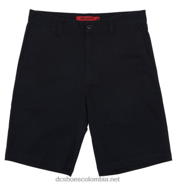 shorts chinos holgados de trabajador para hombre negro DC Shoes X4RB0223