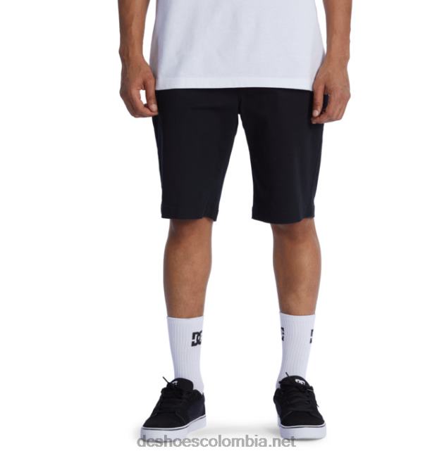 shorts chinos holgados de trabajador para hombre negro DC Shoes X4RB0223
