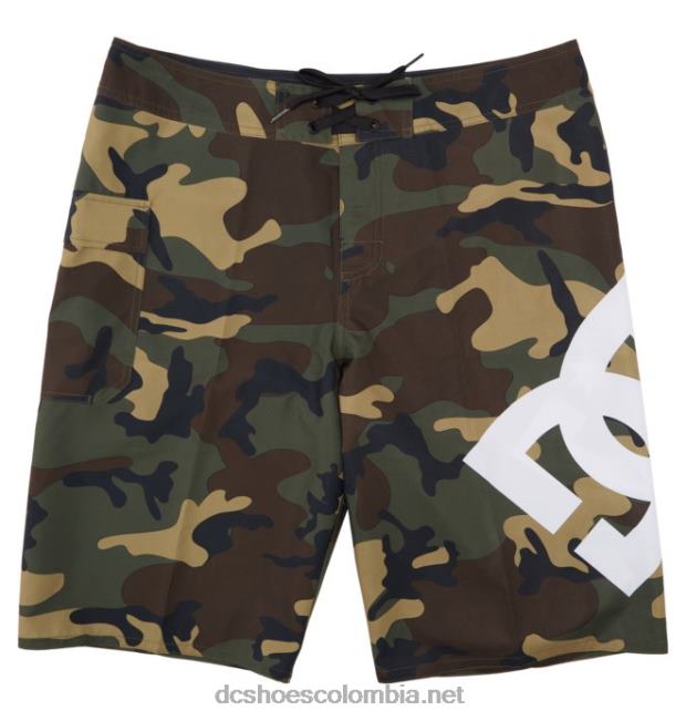 shorts de playa lanai 22 para hombre camuflaje DC Shoes X4RB0417