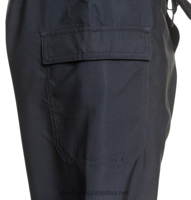 shorts de playa lanai 22 para hombre negro DC Shoes X4RB082