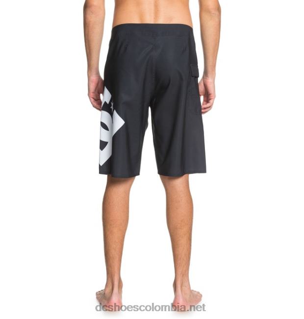 shorts de playa lanai 22 para hombre negro DC Shoes X4RB082