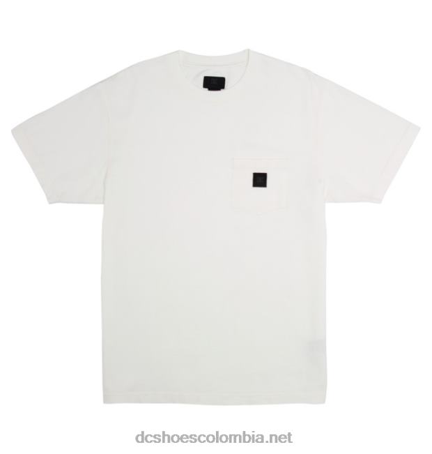 camiseta dc 1994 con bolsillo para hombre tinte de ropa blanco lirio DC Shoes X4RB04