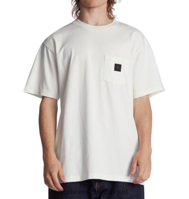 camiseta dc 1994 con bolsillo para hombre tinte de ropa blanco lirio DC Shoes X4RB04