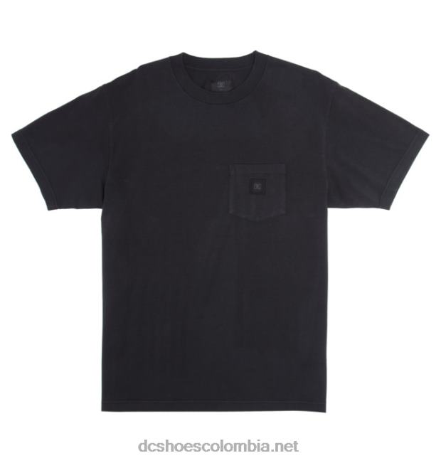 camiseta dc 1994 con bolsillo para hombre tinte de ropa negro DC Shoes X4RB01