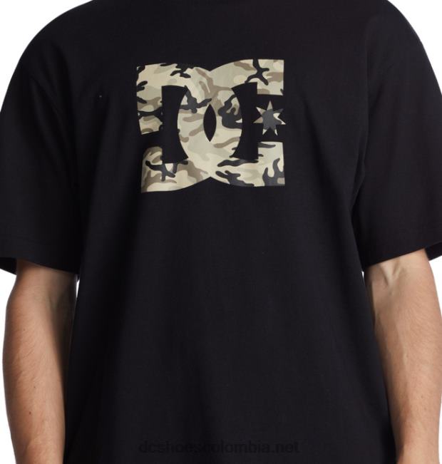camiseta dc star fill heritage para hombre camuflaje negro/piedra DC Shoes X4RB076