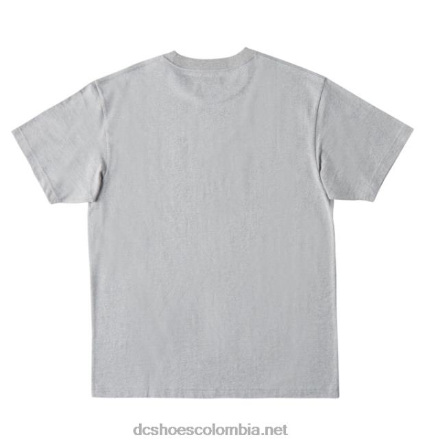 camiseta dc star fill heritage para hombre tinte gris jaspeado/hielo cálido DC Shoes X4RB078