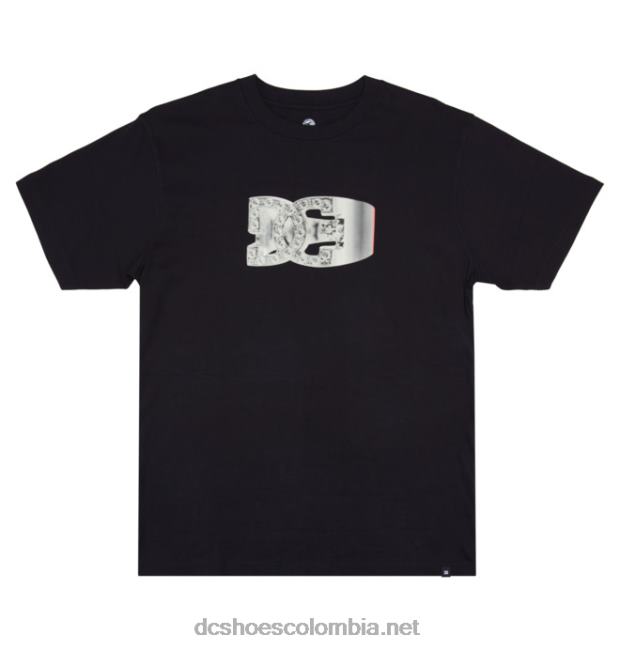 camiseta de hombre con anillo shanahan negro DC Shoes X4RB017