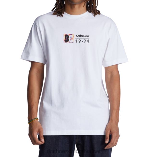 camiseta de hombre dc split star tinte de hielo blanco / cálido DC Shoes X4RB0129