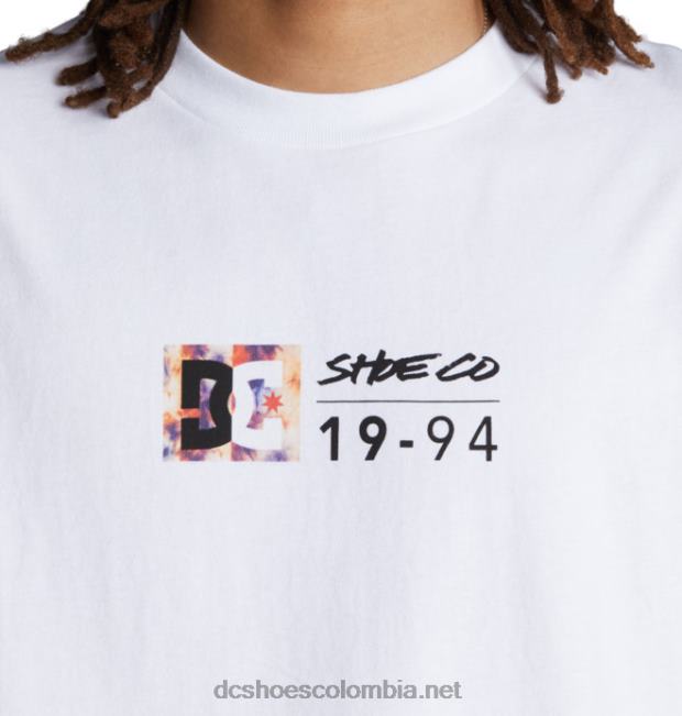 camiseta de hombre dc split star tinte de hielo blanco / cálido DC Shoes X4RB0129