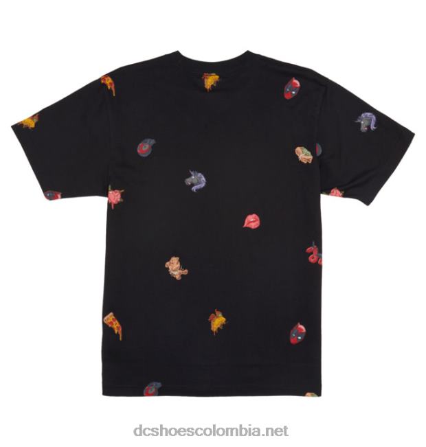 camiseta de hombre marvel deadpool x dc all over pocket negro DC Shoes X4RB0404