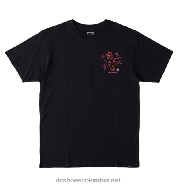 camiseta de hombre sálvanos negro DC Shoes X4RB0118