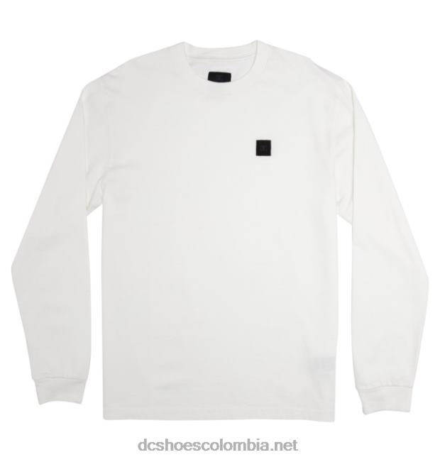 camiseta de manga larga dc 1994 para hombre tinte de ropa blanco lirio DC Shoes X4RB05