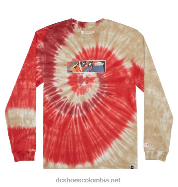 camiseta de manga larga de deadpool x dc street para hombre clasificado DC Shoes X4RB0411