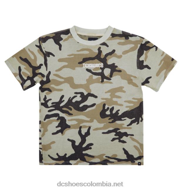camiseta oculta hombre camuflaje nublado DC Shoes X4RB0139