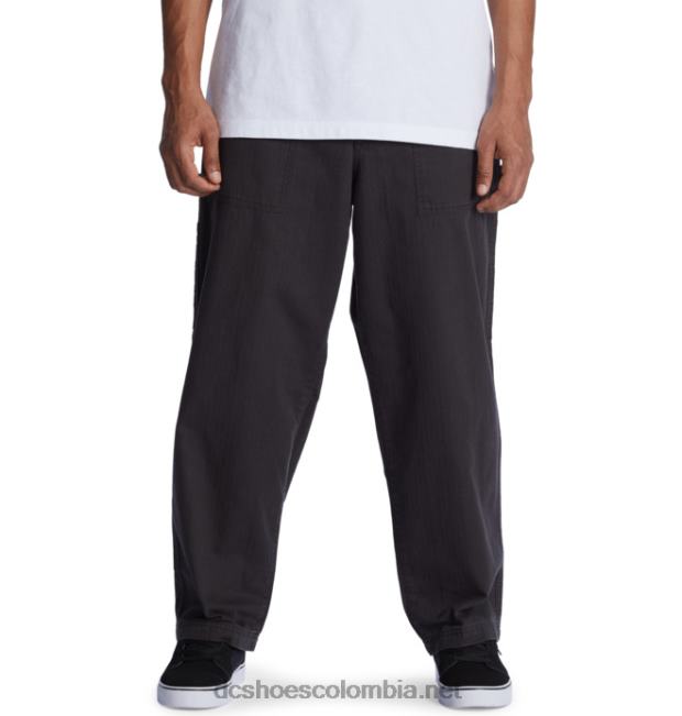 pantalones de carpintero mecánico 3 para hombre pirata negro DC Shoes X4RB091