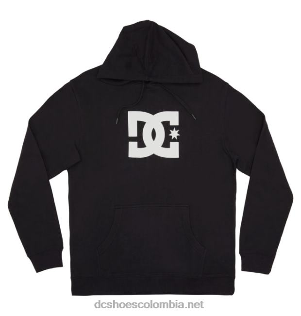 sudadera con capucha de estrella dc para hombre negro DC Shoes X4RB079