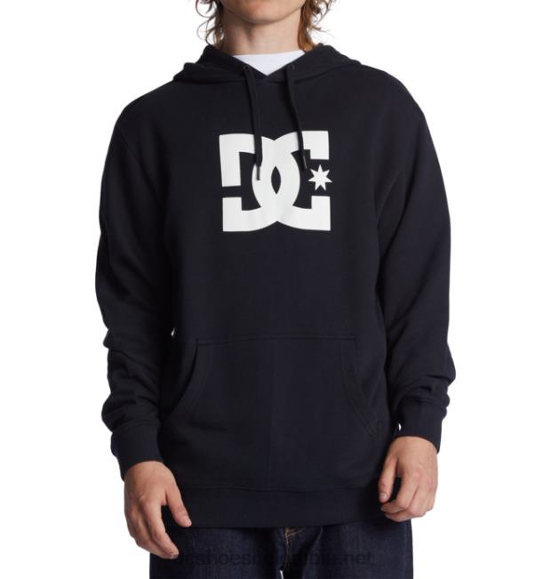 sudadera con capucha de estrella dc para hombre negro DC Shoes X4RB079