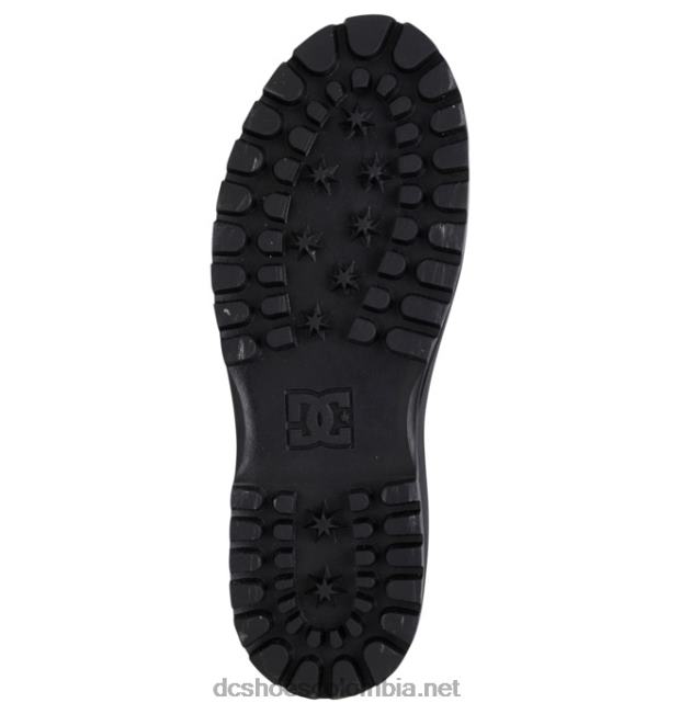 botas de invierno con encaje de pera para hombre negro/camuflaje DC Shoes X4RB0229