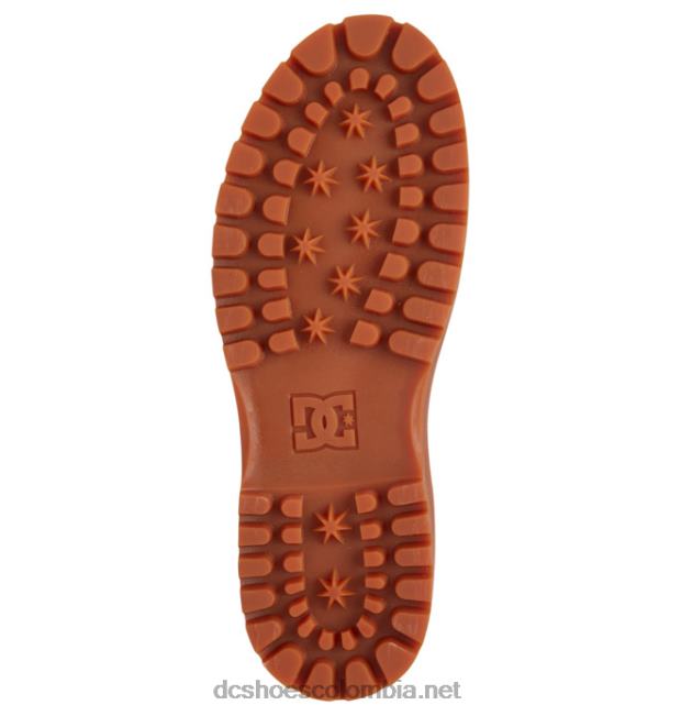 botas de invierno con encaje de pera para hombre trigo/negro DC Shoes X4RB0211