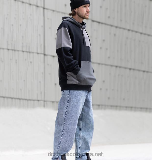 botas de invierno de caña alta versátiles para hombre resistentes al agua negro DC Shoes X4RB0231