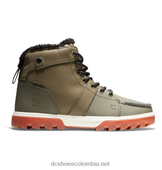 botas de invierno para hombre botas de bosque aceituna clara/ostra DC Shoes X4RB0238