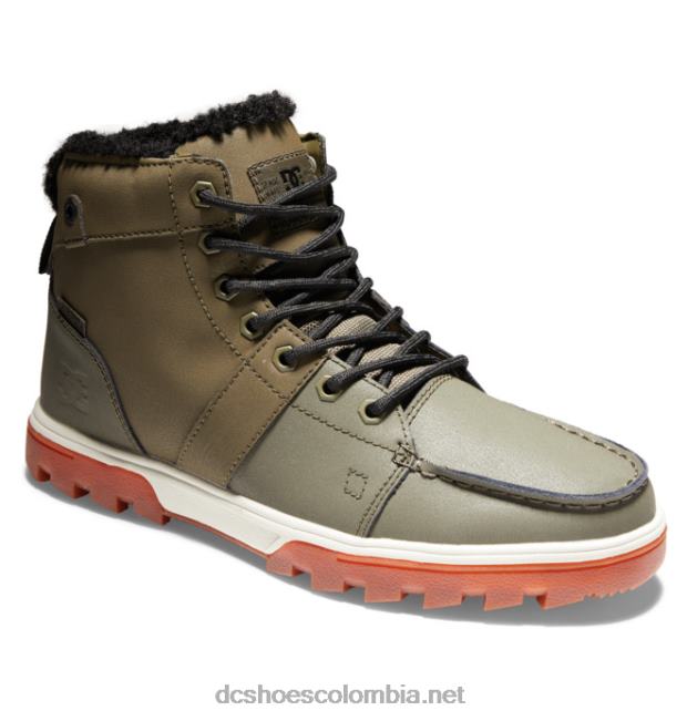 botas de invierno para hombre botas de bosque aceituna clara/ostra DC Shoes X4RB0238