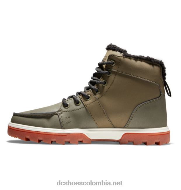 botas de invierno para hombre botas de bosque aceituna clara/ostra DC Shoes X4RB0238