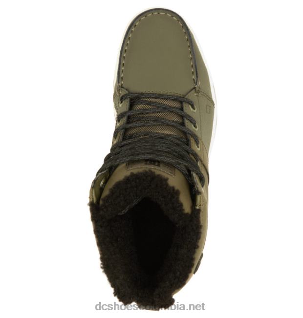 botas de invierno para hombre botas de bosque aceituna clara/ostra DC Shoes X4RB0238