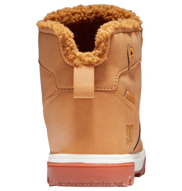 botas de invierno para hombre botas de bosque trigo/chocolate seco DC Shoes X4RB0227