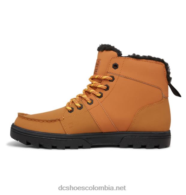 botas de invierno para hombre del bosque trigo DC Shoes X4RB0205