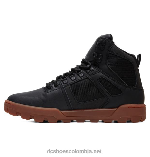 botas de invierno para hombre pure hi resistentes a la intemperie negro/goma DC Shoes X4RB0228