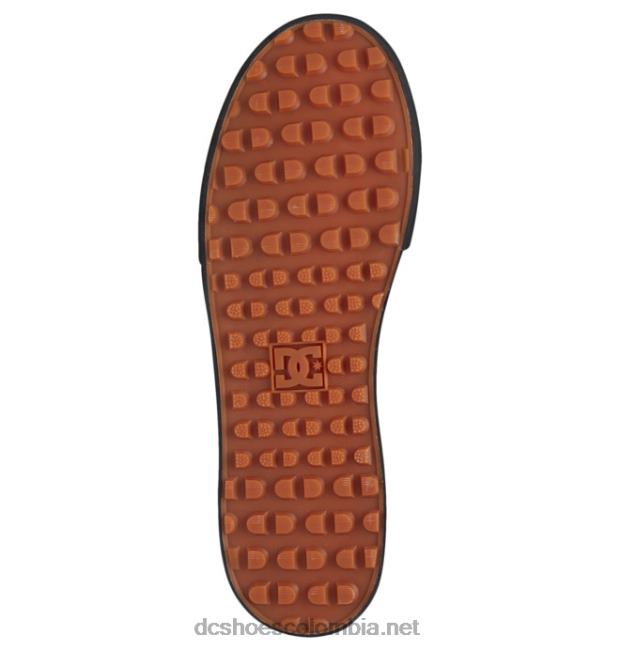 zapatos de invierno de caña alta para hombre trigo/negro DC Shoes X4RB0299