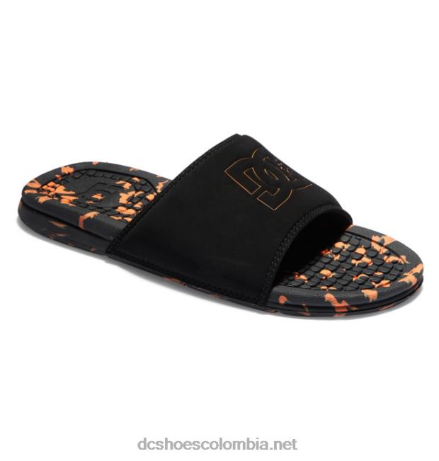 bolsa - sandalias para hombre negro/naranja DC Shoes X4RB0314