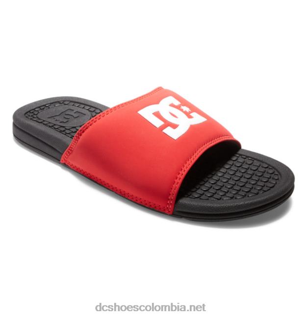 bolsa - sandalias para hombre negro/rojo DC Shoes X4RB0317
