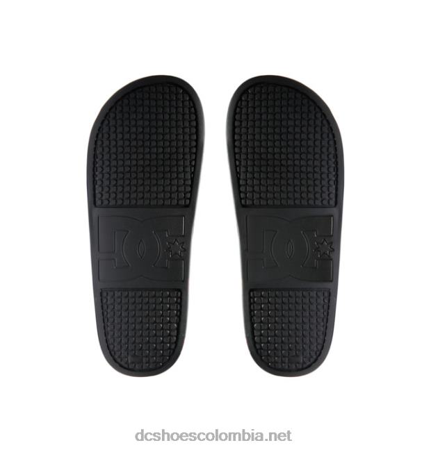 chanclas marvel deadpool x dc para hombre impresión en negro DC Shoes X4RB0353