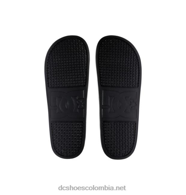 lynx slide - sandalias slider para hombre camuflaje astro negro DC Shoes X4RB0155