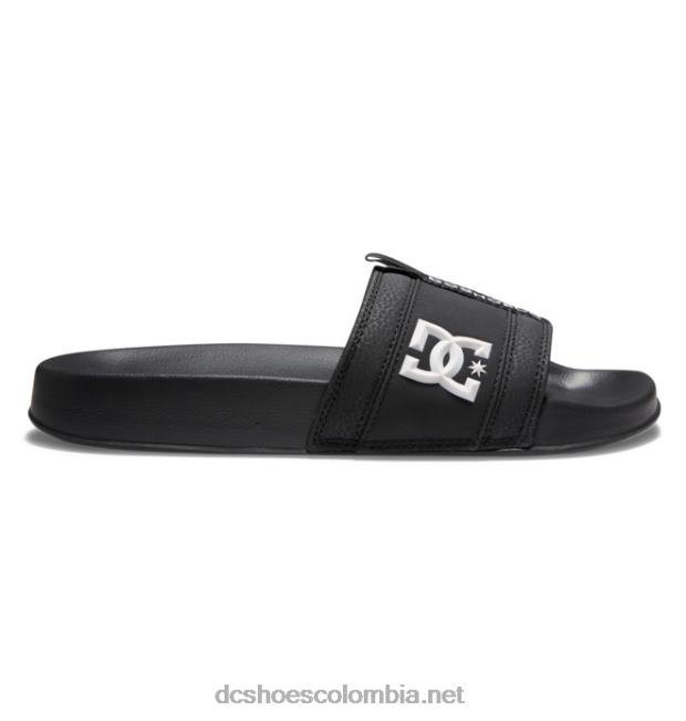 lynx slide - sandalias slider para hombre negro/gris/rojo DC Shoes X4RB0192