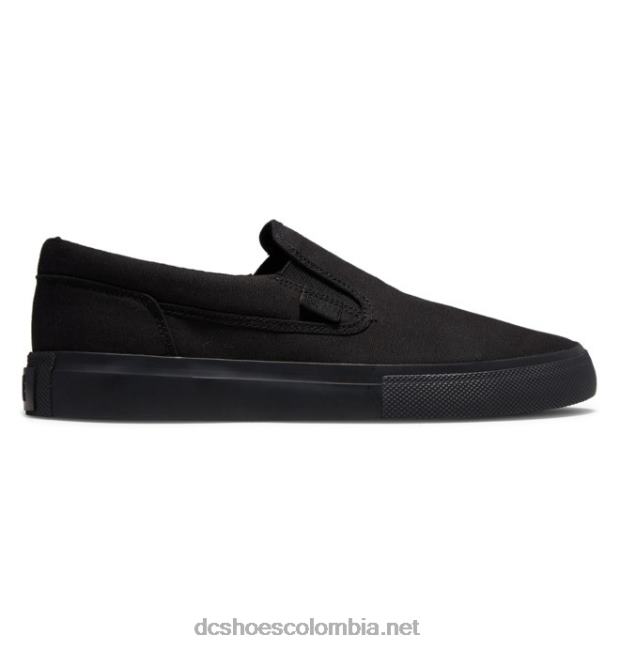 zapatos sin cordones manuales para hombres negro DC Shoes X4RB0360