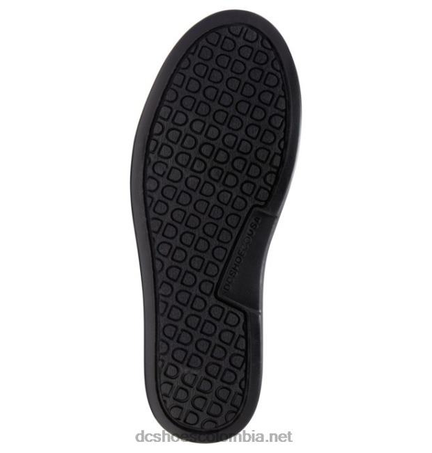 zapatos sin cordones para hombre villain winterized negro/carbón DC Shoes X4RB0305
