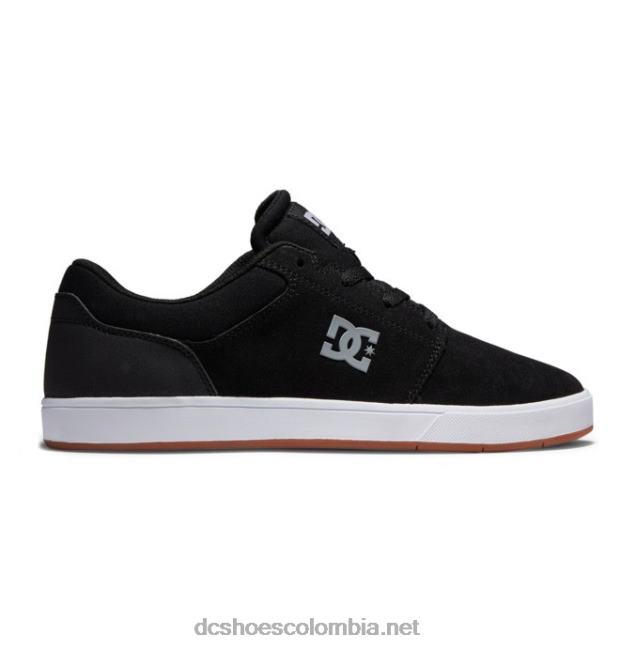 zapatillas de skate crisis 2 para hombre blanco negro DC Shoes X4RB0178
