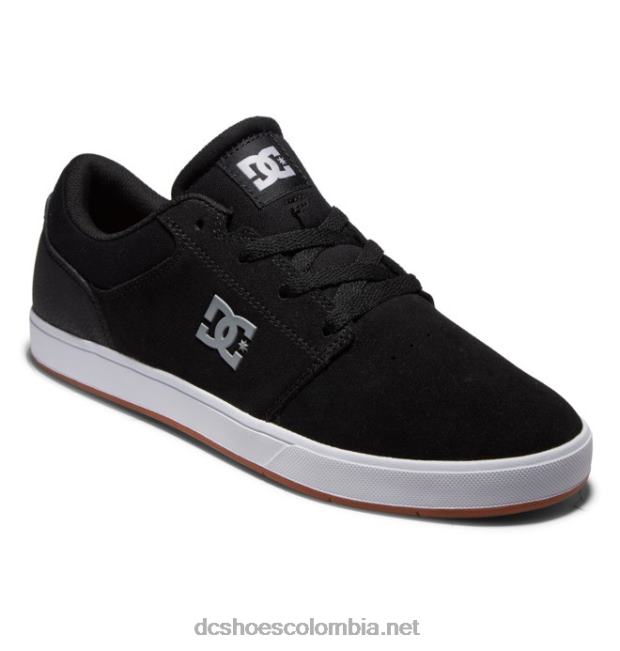 zapatillas de skate crisis 2 para hombre blanco negro DC Shoes X4RB0178