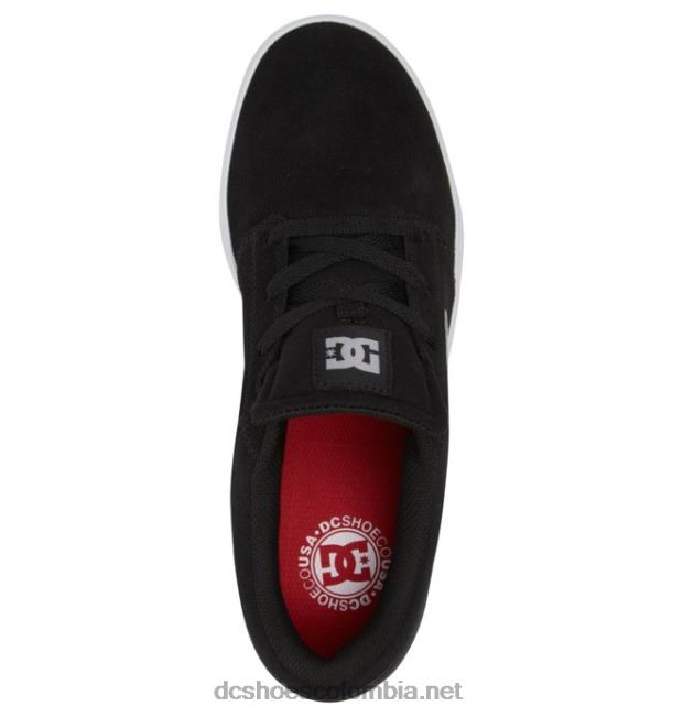 zapatillas de skate crisis 2 para hombre blanco negro DC Shoes X4RB0178