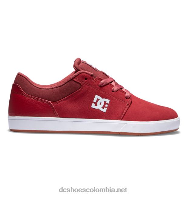zapatillas de skate crisis 2 para hombre ciclismo rojo DC Shoes X4RB0217