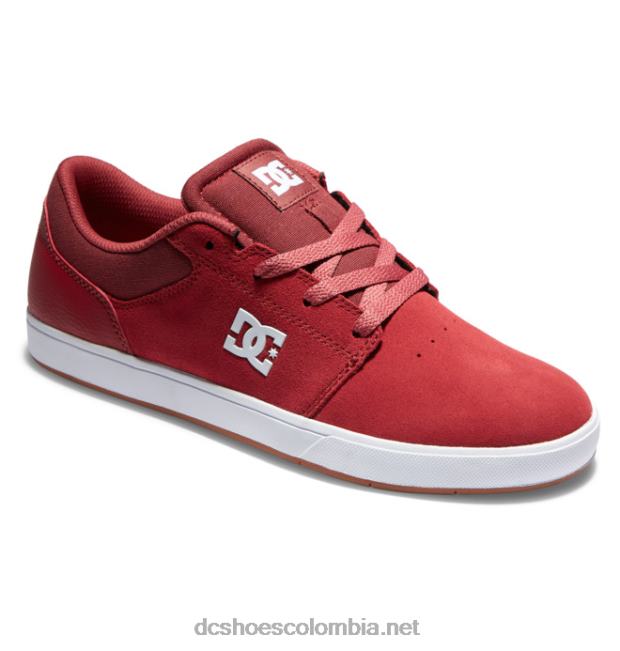 zapatillas de skate crisis 2 para hombre ciclismo rojo DC Shoes X4RB0217