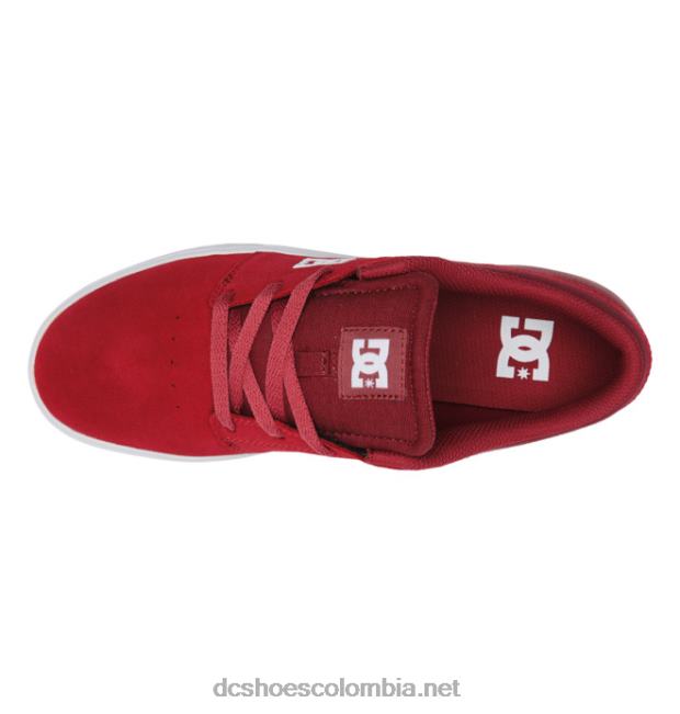 zapatillas de skate crisis 2 para hombre ciclismo rojo DC Shoes X4RB0217
