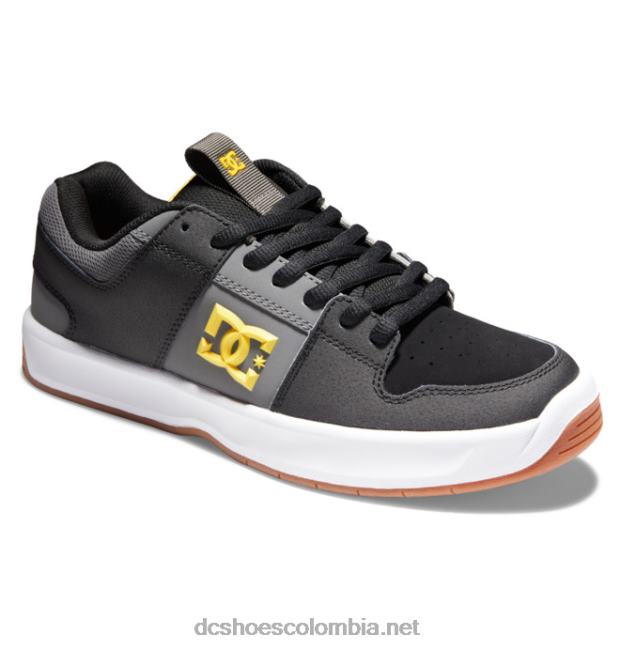 zapatillas de skate lynx zero para hombre negro/gris/amarillo DC Shoes X4RB0390