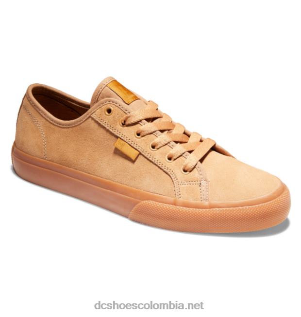 zapatillas de skate manuales para hombre marrón/goma DC Shoes X4RB0340