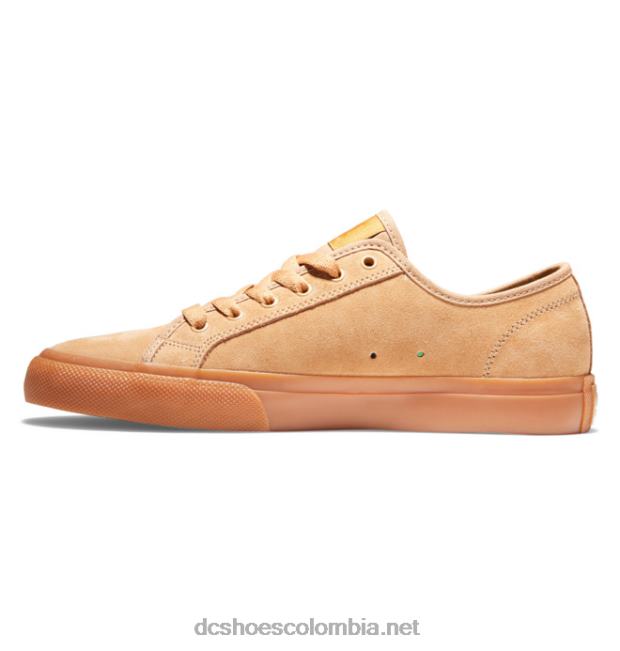 zapatillas de skate manuales para hombre marrón/goma DC Shoes X4RB0340